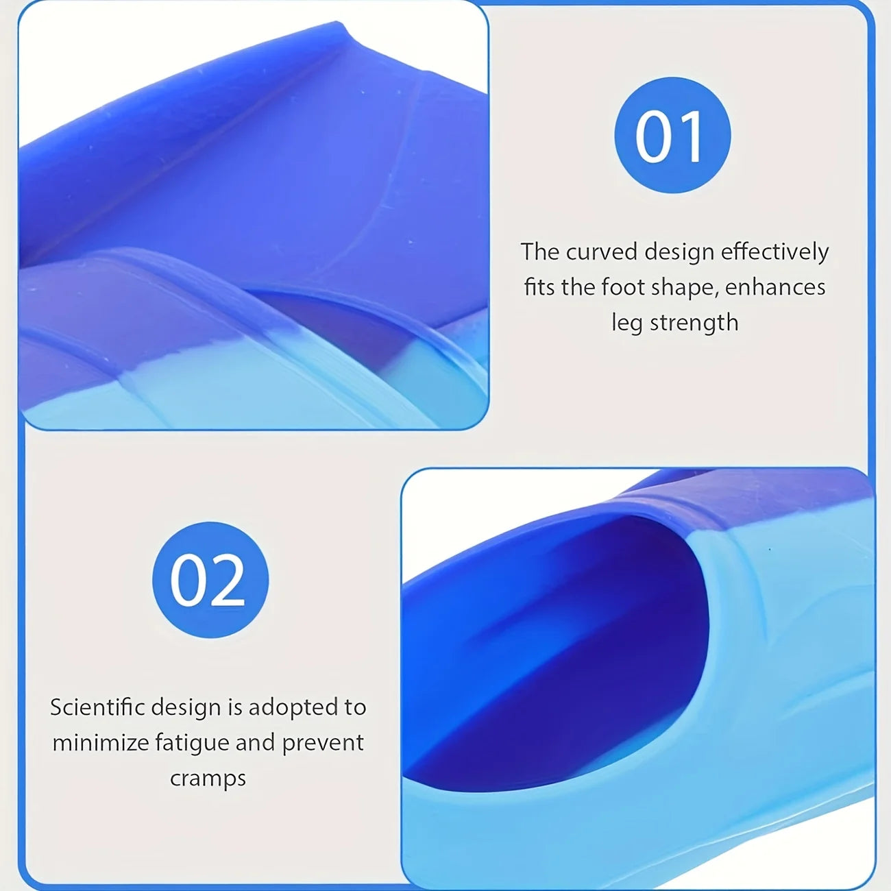 Silicone Swimming Fins