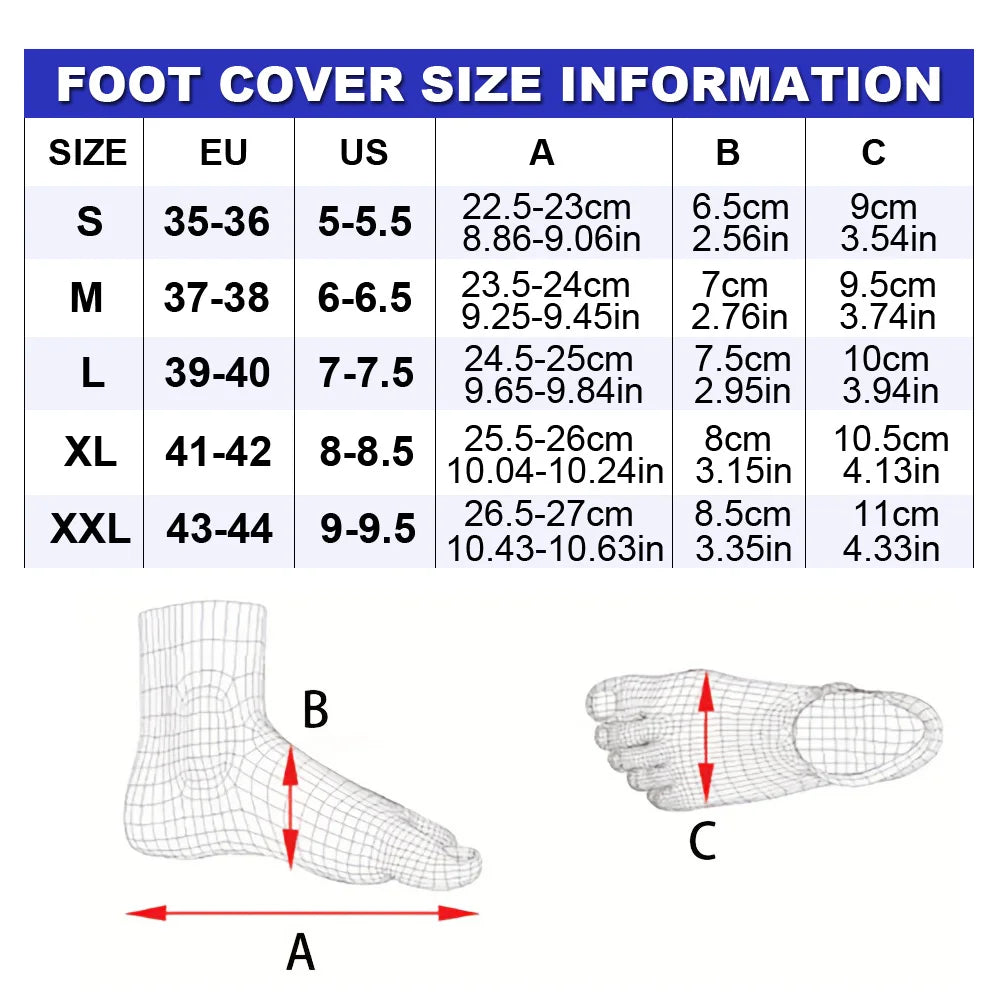 Long Fins Lightweight Flippers in Water